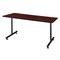 Kobe Rectangle Training Table, 60" W, 29" H, Laminate Top, Cherry MKTRCT6030CH - alternate 1